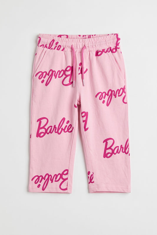 Barbie Graphic Pink Trouser