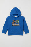 Minecraft Blue Kids Hoodie