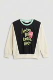 Feel Love Colorblock Sweatshirt