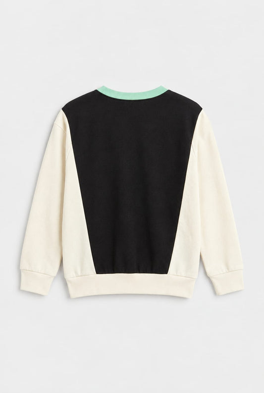 Feel Love Colorblock Sweatshirt