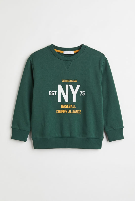 Varsity Green Sweatshirt
