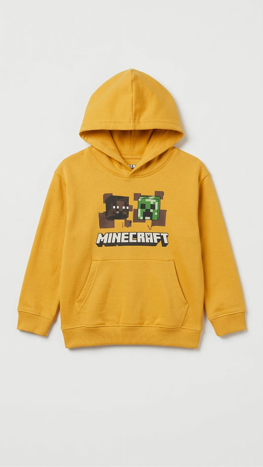 Minecraft Printed Hoodie