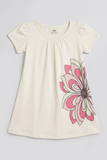 Ivory Blossom Floral Dress