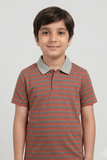 Boys Striper Polo