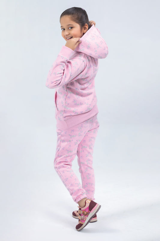 Girls Printed Suit