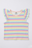 Girls T-shirt with Beads Details