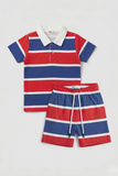 Kids Casual Stripe Twin Set