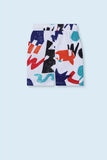 color pop Printed Short