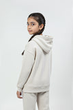 Girls Embroidered  Hoodie