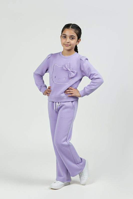 Hello kitty Embroidered  Suit