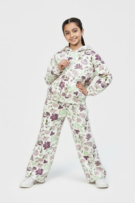 Girls Printed Suit