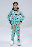 Printed Girls Suit